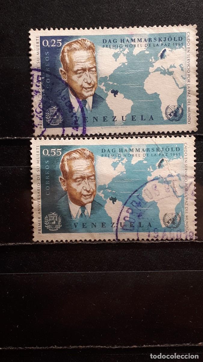 Selos: VENEZUELA. A&Ntilde;O 1963. &deg;. YVERT 683/4