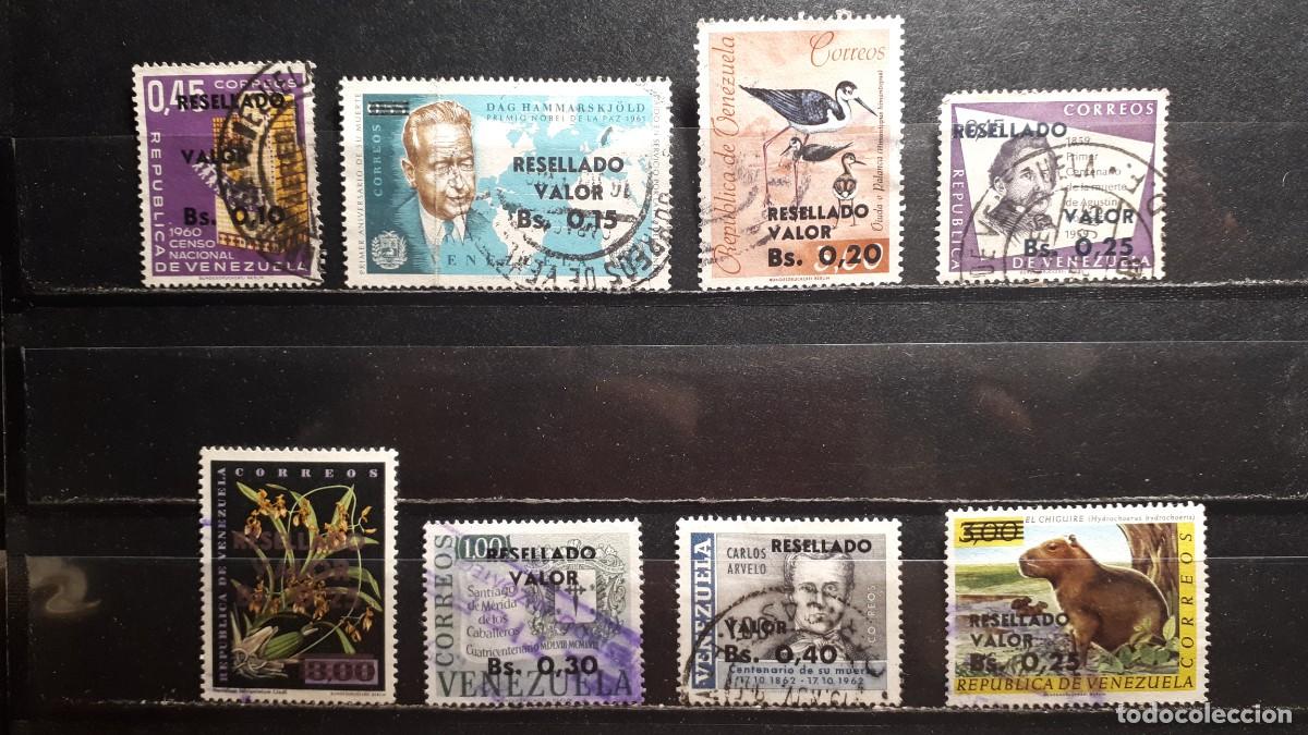 Stamps: VENEZUELA. A&Ntilde;O 1965. &deg;. YVERT 707/17, falta 707, 713, 717.