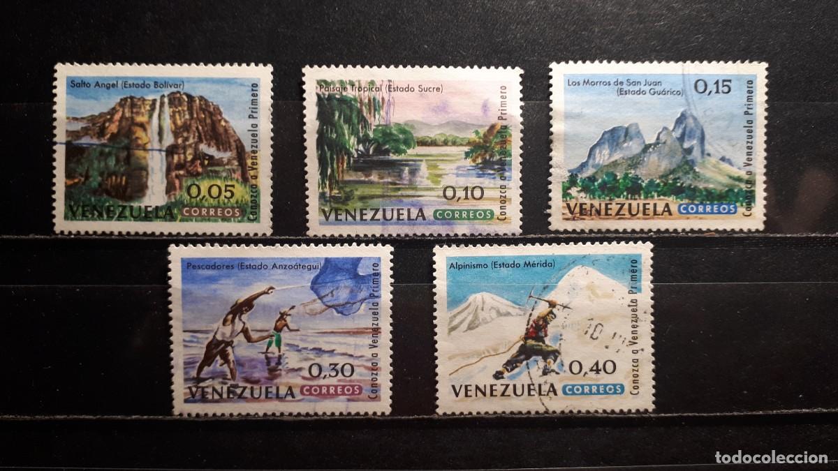 Francobolli: VENEZUELA. A&Ntilde;O 1964. &deg;. YVERT 702/6