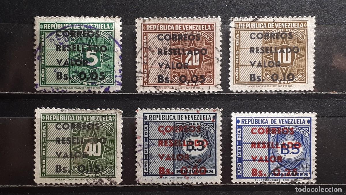 Selos: VENEZUELA. A&Ntilde;O 1965. &deg;. YVERT 718/23