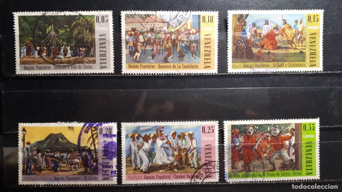 Briefmarken: VENEZUELA. A&Ntilde;O 1966. &deg;. YVERT 735/40