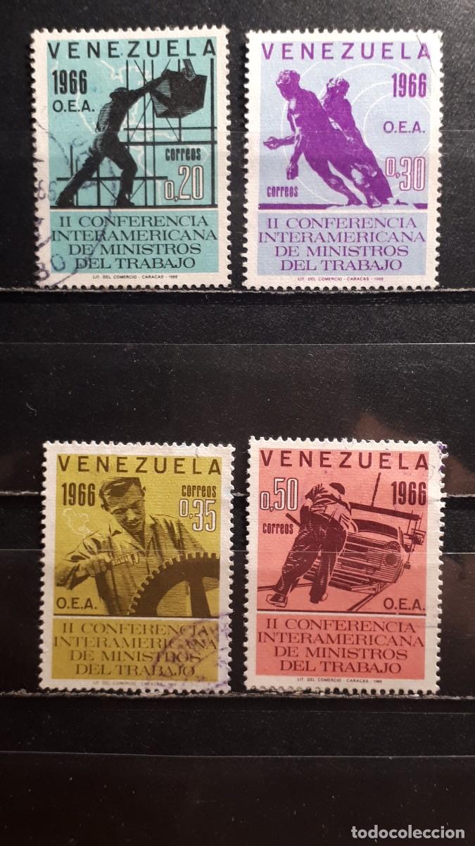 Sellos: VENEZUELA. A&Ntilde;O 1966. &deg;. YVERT 745/8