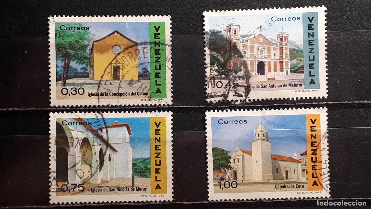 Sellos: VENEZUELA. A&Ntilde;O 1970. &deg;. YVERT 800, 802/4