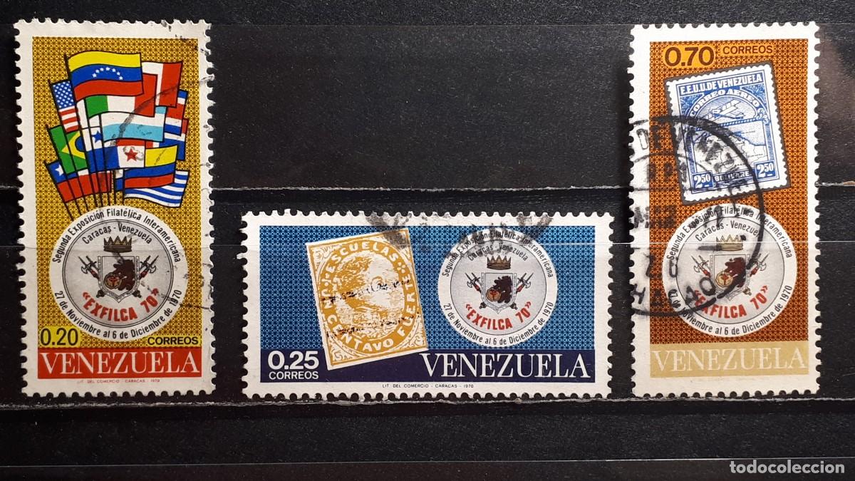 Sellos: VENEZUELA. A&Ntilde;O 1970. &deg;. YVERT 817/9