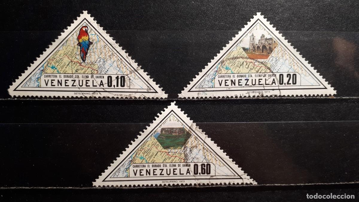 Sellos: VENEZUELA. A&Ntilde;O 1973. &deg;. YVERT 887/8. 890