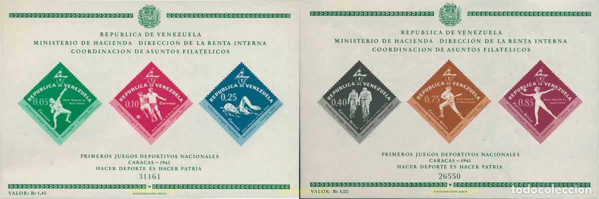 Sellos: 54333 MNH VENEZUELA 1962 1 JUEGOS DEPORTIVOS NACIONALES