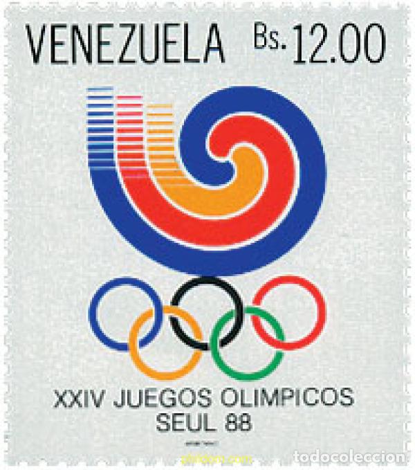 Sellos: 79308 MNH VENEZUELA 1988 24 JUEGOS OLIMPICOS VERANO SEUL 1988