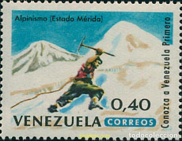 Timbres: 264695 HINGED VENEZUELA 1964 PAISAJE