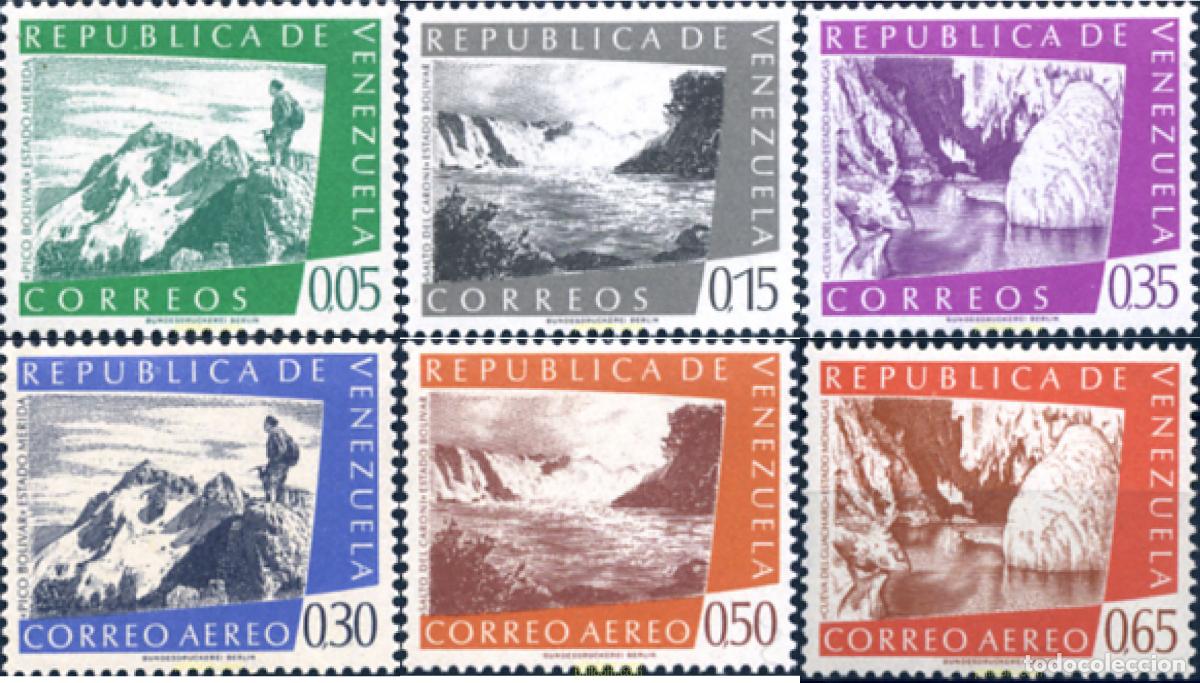 Sellos: 261513 MNH VENEZUELA 1960 SERIE TURISTICA