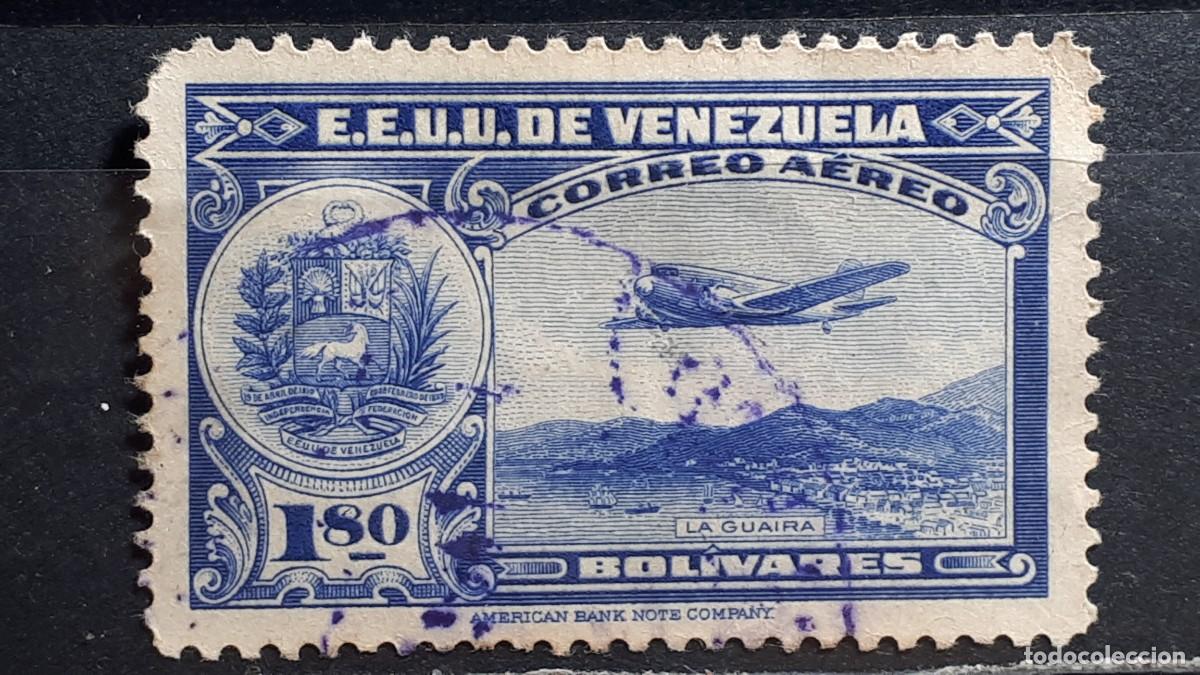 Sellos: VENEZUELA. A&Ntilde;O 1938. &deg;. YVERT A&eacute;reo 88