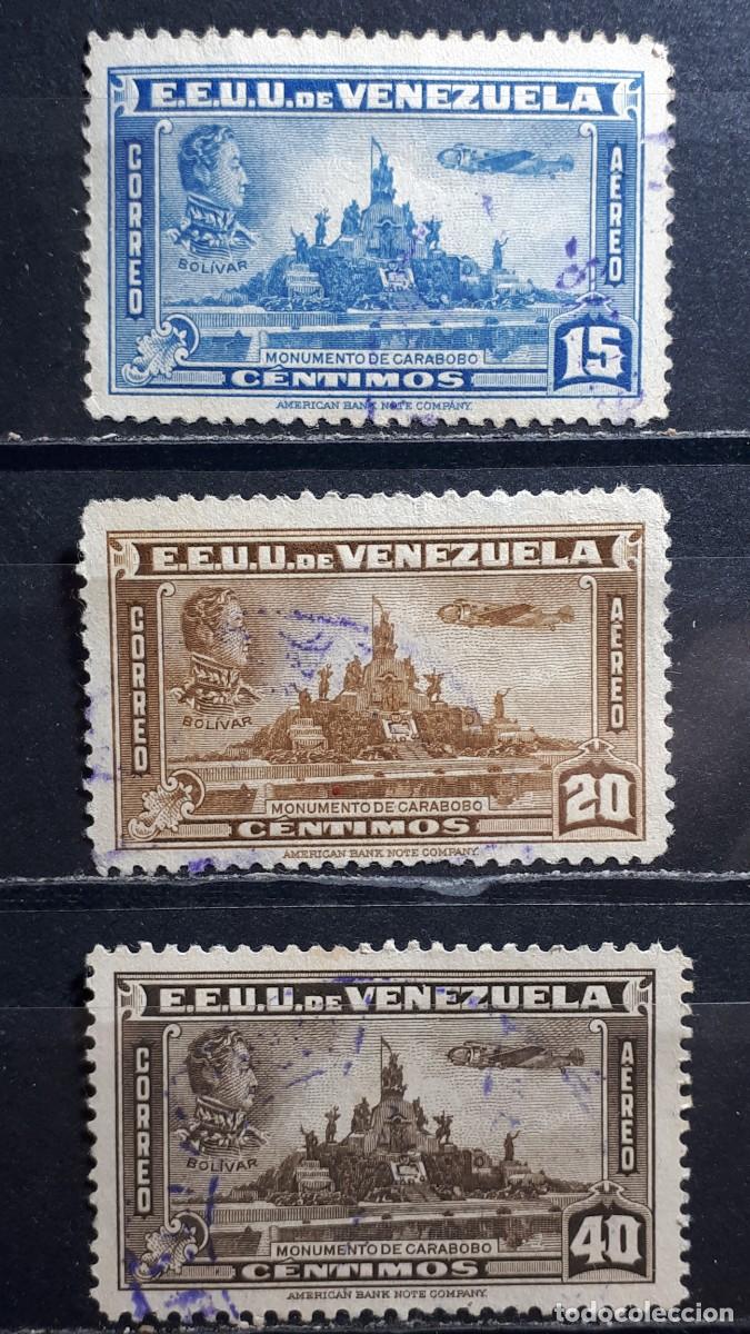 Sellos: VENEZUELA. A&Ntilde;O 1940. &deg;. YVERT A&eacute;reo 131/2, 134