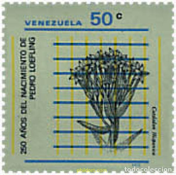 Sellos: 92755 MNH VENEZUELA 1980 250 ANIVERSARIO DEL NACIMIENTO DEL NATURISTA PEDRO LOEFLING