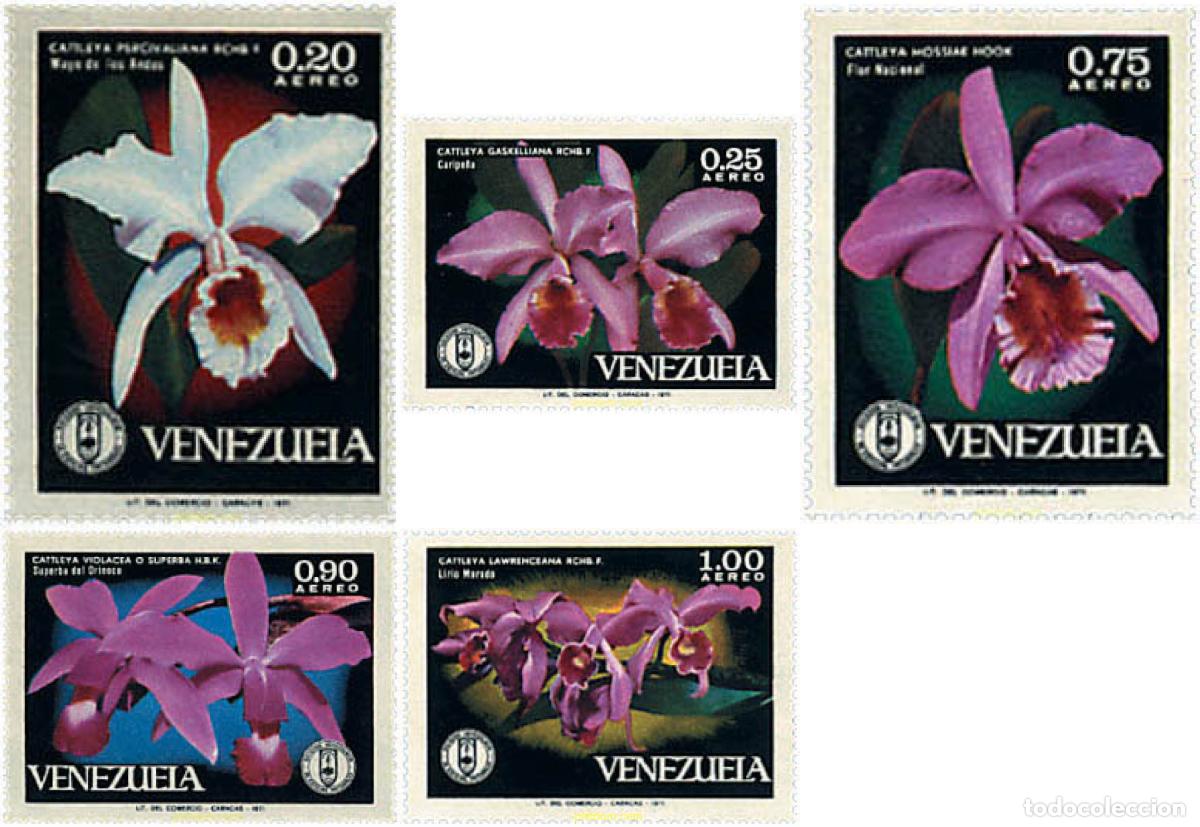 Sellos: 96259 MNH VENEZUELA 1971 40 ANIVERSARIO DE LA SOCIEDAD NATURAL DE HISTORIA DE VENEZUELA