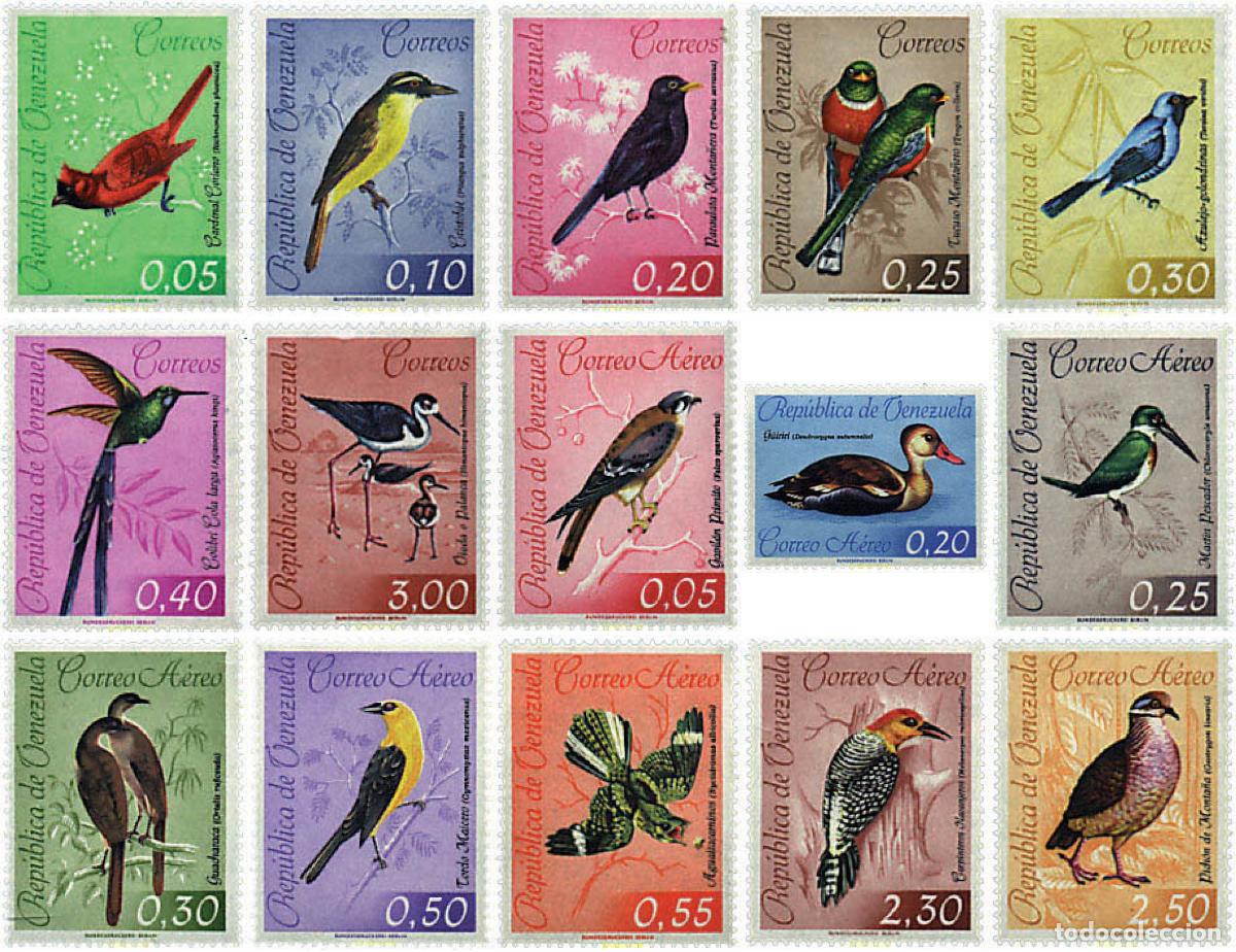 Sellos: 36013 MNH VENEZUELA 1962 AVES