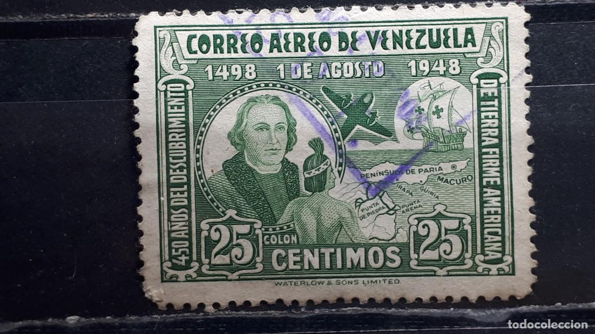 Francobolli: VENEZUELA. A&Ntilde;O 1950. &deg;. Yvert A&eacute;reo 275