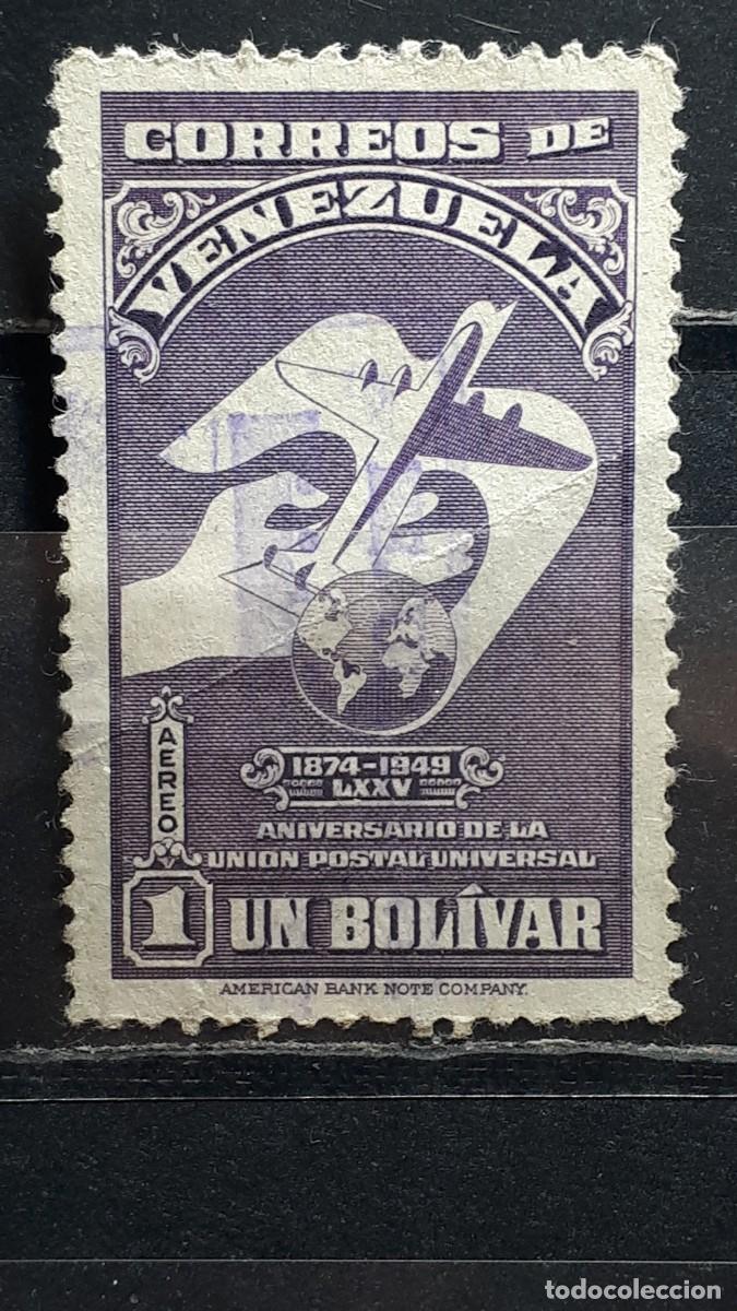 Sellos: VENEZUELA. A&Ntilde;O 1950. &deg;. Yvert A&eacute;reo, 286