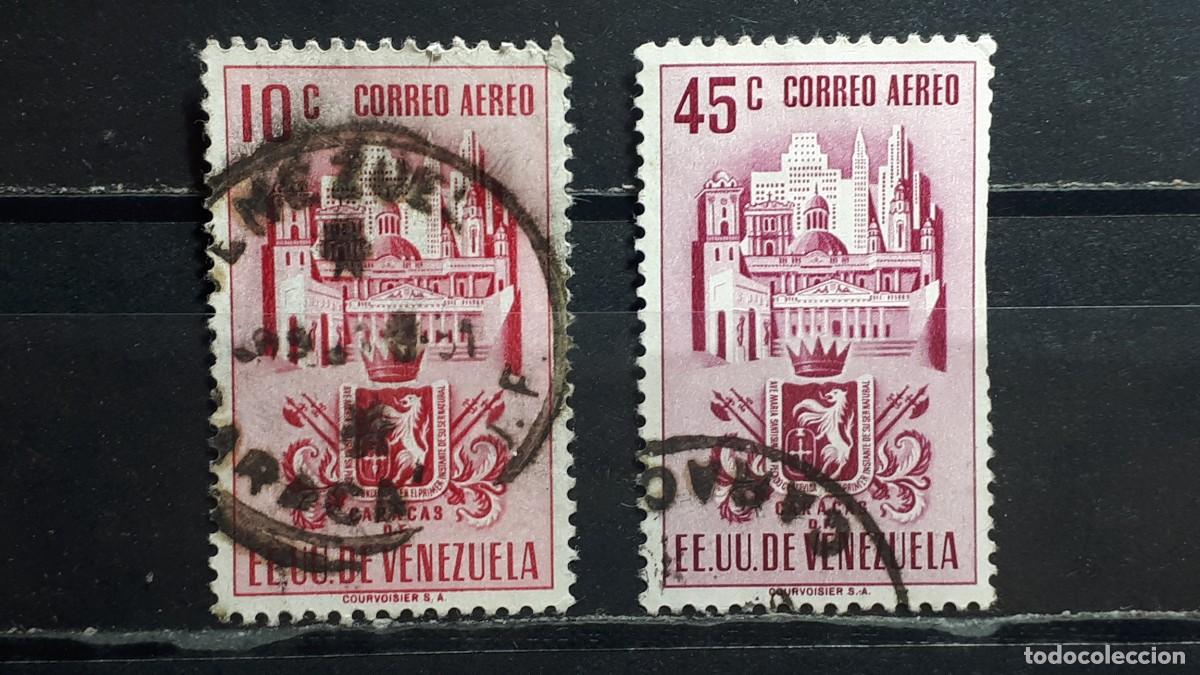 Sellos: VENEZUELA. A&Ntilde;O 1951. &deg;. Yvert A&eacute;reo, 317/8