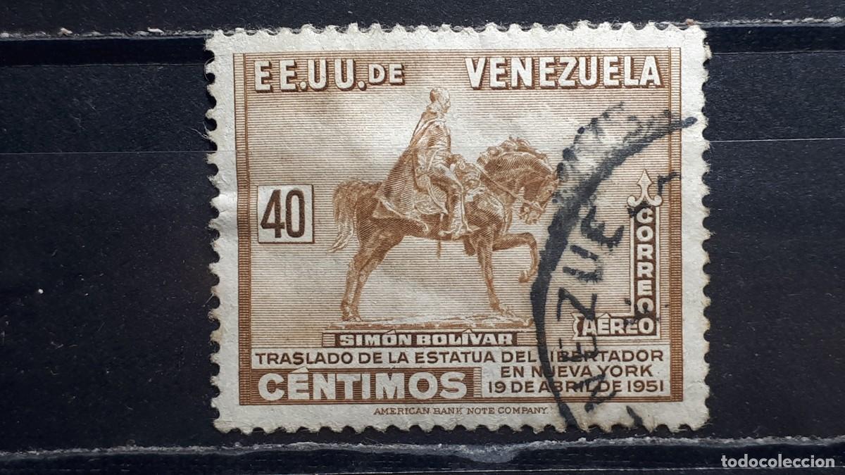 Sellos: VENEZUELA. A&Ntilde;O 1951. &deg;. Yvert A&eacute;reo, 325