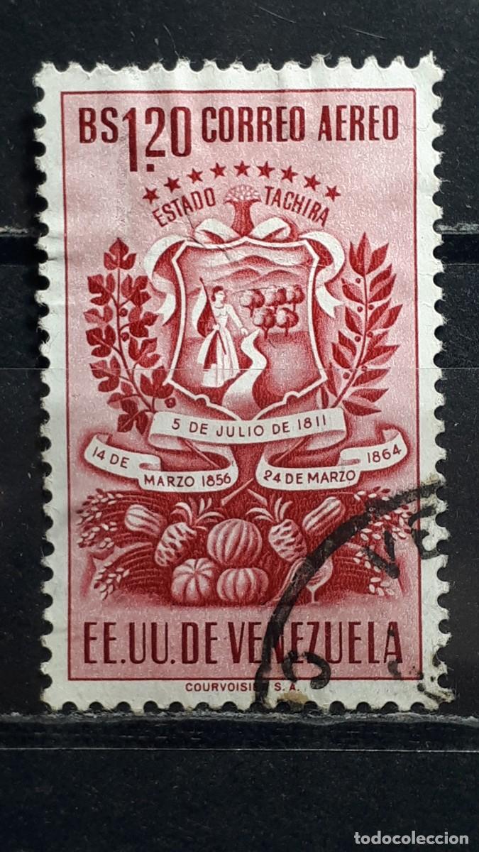 Sellos: VENEZUELA. A&Ntilde;O 1951. &deg;. Yvert A&eacute;reo, 348