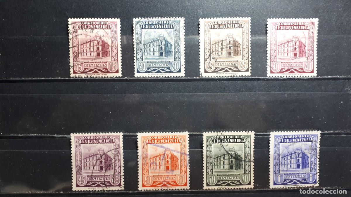 Briefmarken: VENEZUELA. A&Ntilde;O 1953. &deg;. Yvert A&eacute;reo, 437/46, falta 439A, 442A, 445/6