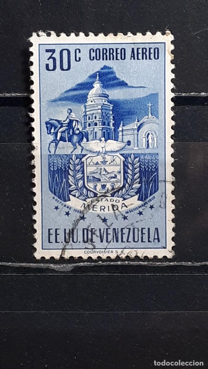 Stamps: VENEZUELA. A&Ntilde;O 1953. &deg;. Yvert A&eacute;reo, 468