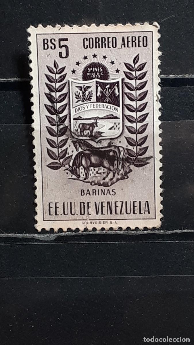 Sellos: VENEZUELA. A&Ntilde;O 1953. &deg;. Yvert A&eacute;reo, 526