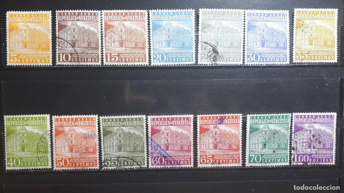 Sellos: VENEZUELA. A&Ntilde;O 1958-9. &deg;. Yvert A&eacute;reo, 632/41A, 643