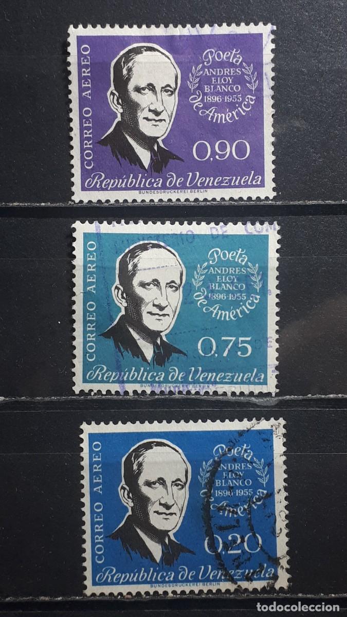 Sellos: VENEZUELA. A&Ntilde;O 1960. &deg;. Yvert A&eacute;reo, 701/2