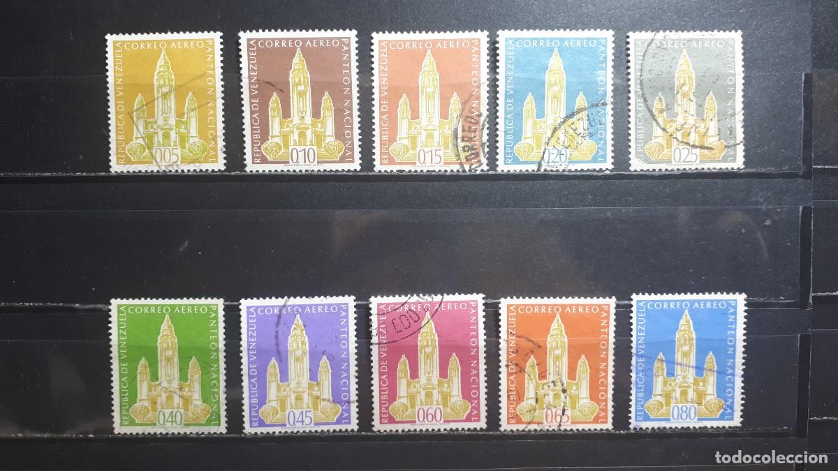 Sellos: VENEZUELA. A&Ntilde;O 1960. &deg;. Yvert A&eacute;reo, 687/91, 693/6, 699