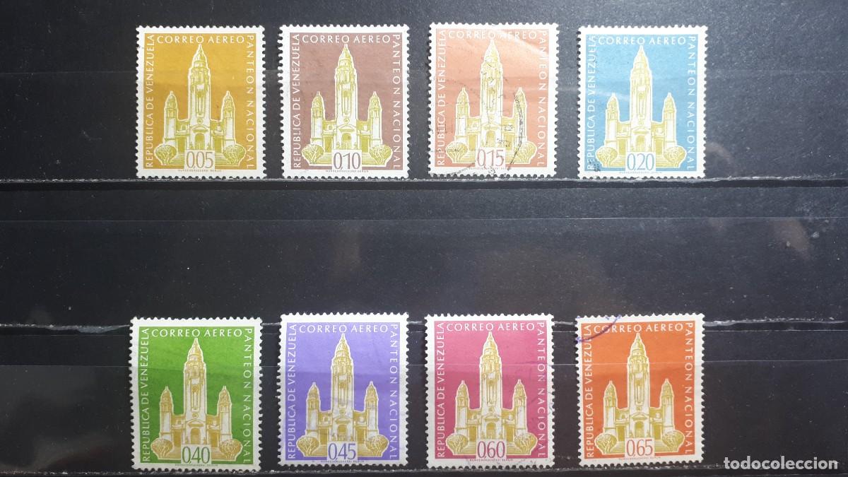 Sellos: VENEZUELA. A&Ntilde;O 1960. &deg;. Yvert A&eacute;reo, 687/90, 693/6.