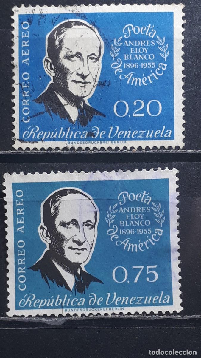 Francobolli: VENEZUELA. A&Ntilde;O 1960. &deg;. Yvert A&eacute;reo, 701/2