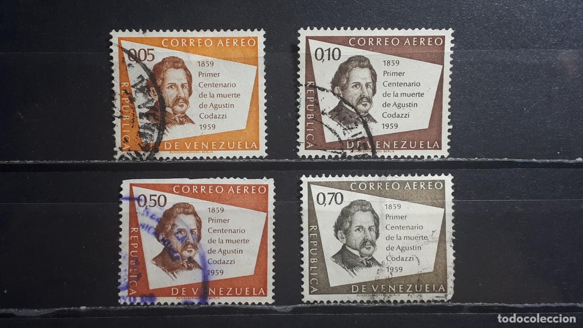 Briefmarken: VENEZUELA. A&Ntilde;O 1960. &deg;. Yvert A&eacute;reo, 707/8, 711/2