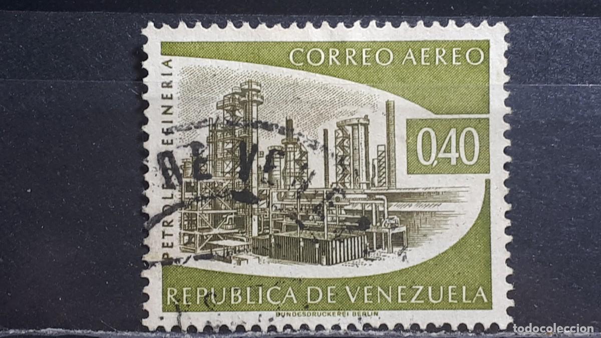 Sellos: VENEZUELA. A&Ntilde;O 1960. &deg;. Yvert A&eacute;reo, 717