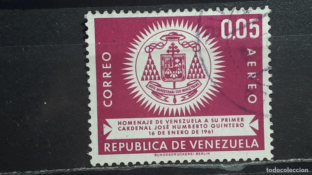 Sellos: VENEZUELA. A&Ntilde;O 1962. &deg;. Yvert A&eacute;reo, 750