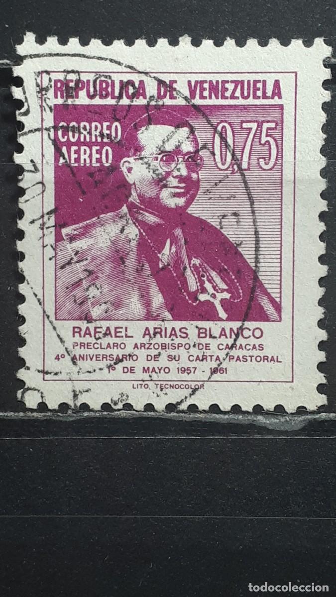 Sellos: VENEZUELA. A&Ntilde;O 1962. &deg;. Yvert A&eacute;reo, 751
