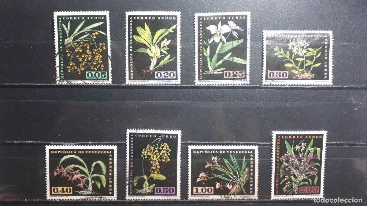 Sellos: VENEZUELA. A&Ntilde;O 1962. &deg;. Yvert A&eacute;reo, 755/64, falta 762/3