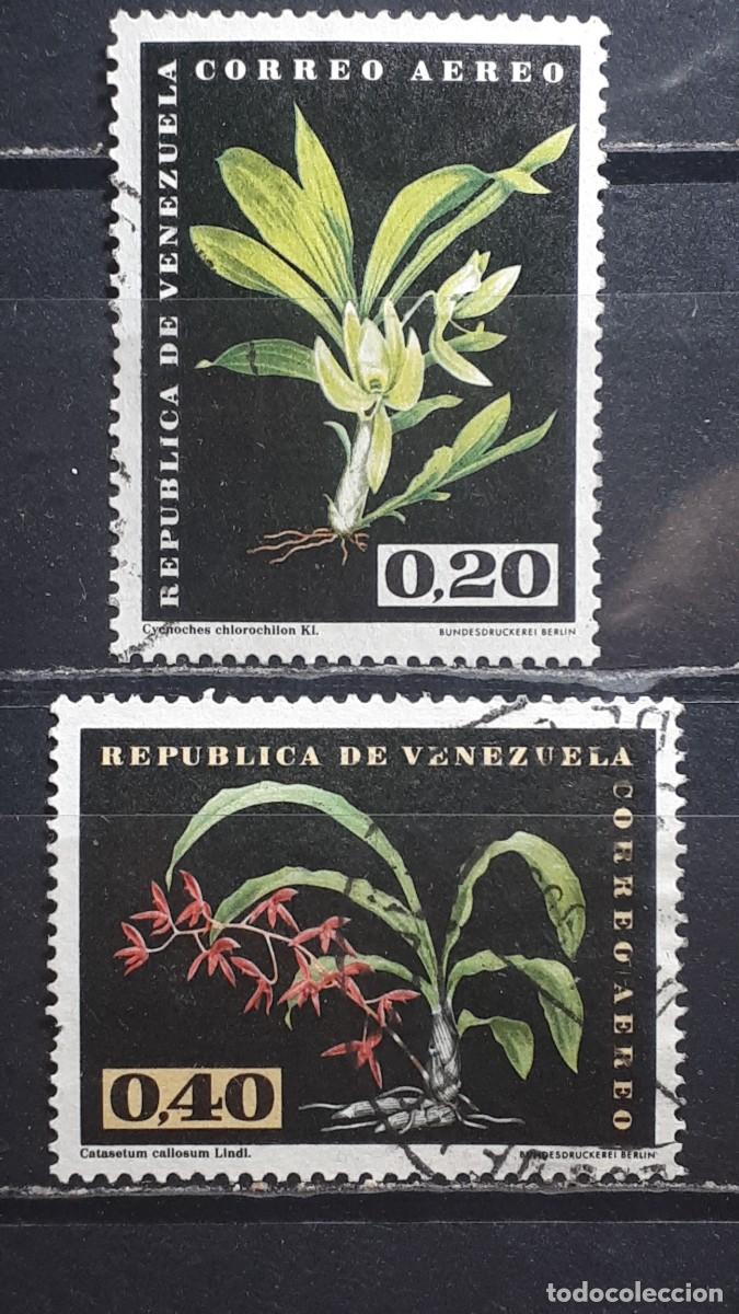 Sellos: VENEZUELA. A&Ntilde;O 1962. &deg;. Yvert A&eacute;reo, 756, 759