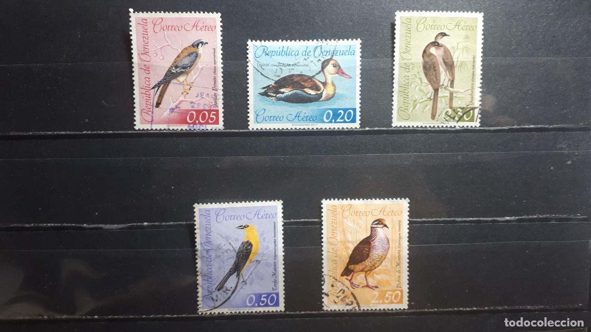 Sellos: VENEZUELA. A&Ntilde;O 1962. &deg;. Yvert A&eacute;reo, 769/70, 772/3, 776