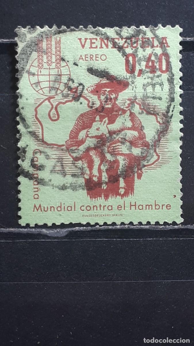 Sellos: VENEZUELA. A&Ntilde;O 1963. &deg;. Yvert A&eacute;reo, 764