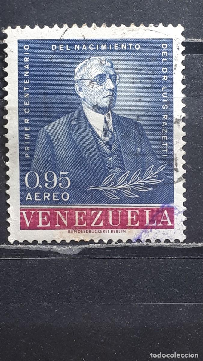 Sellos: VENEZUELA. A&Ntilde;O 1963. &deg;. Yvert A&eacute;reo, 796