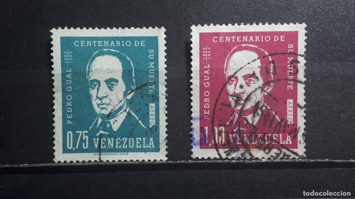 Sellos: VENEZUELA. A&Ntilde;O 1964. &deg;. Yvert A&eacute;reo, 805/6