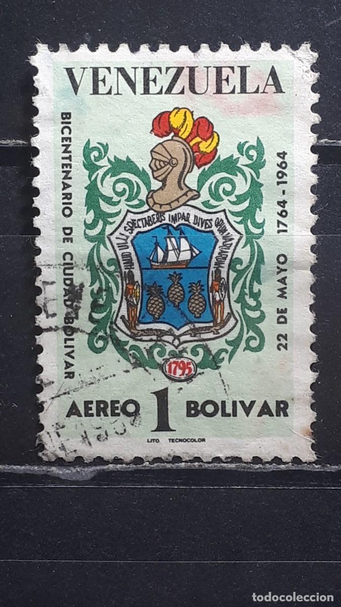 Sellos: VENEZUELA. A&Ntilde;O 1964. &deg;. Yvert A&eacute;reo, 809
