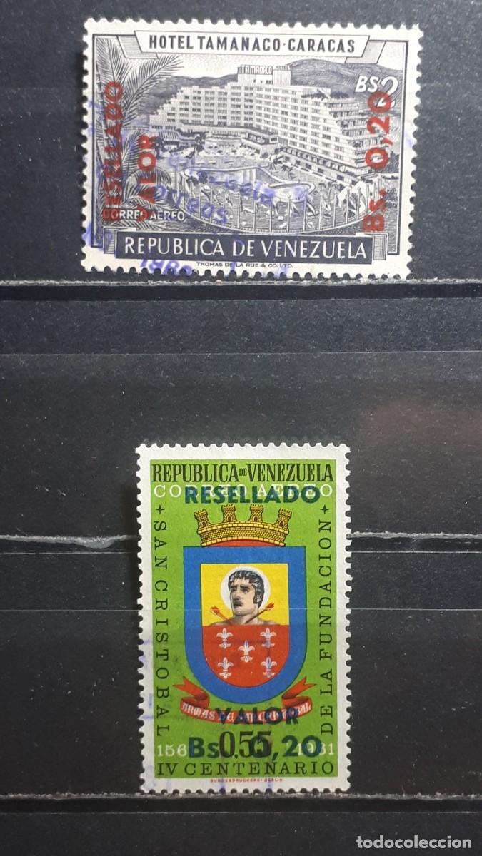 Sellos: VENEZUELA. A&Ntilde;O 1964. &deg;. Yvert A&eacute;reo, 836/7