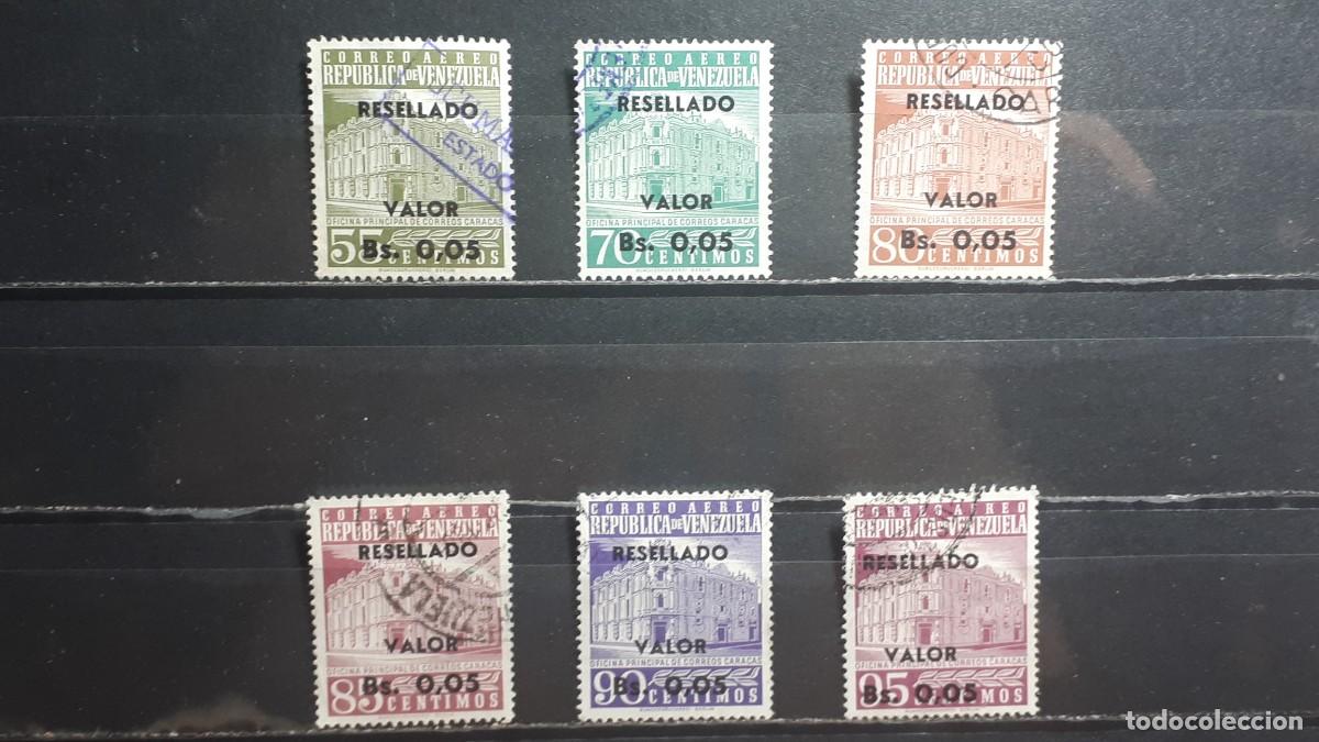 Sellos: VENEZUELA. A&Ntilde;O 1965. &deg;. Yvert A&eacute;reo, 814/9