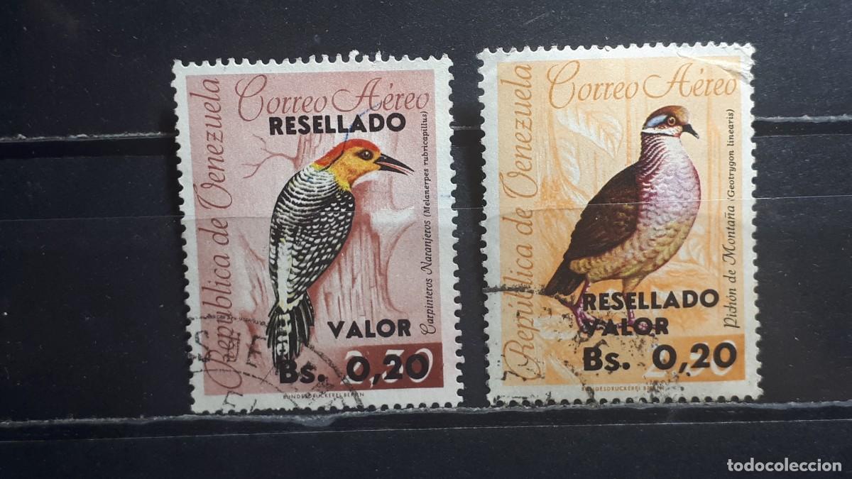 Sellos: VENEZUELA. A&Ntilde;O 1964. &deg;. Yvert A&eacute;reo, 839/40