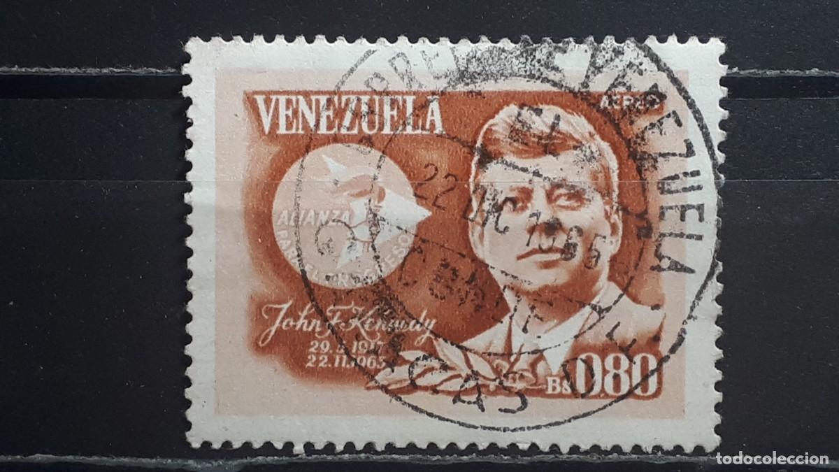 Sellos: VENEZUELA. A&Ntilde;O 1965. &deg;. Yvert A&eacute;reo.