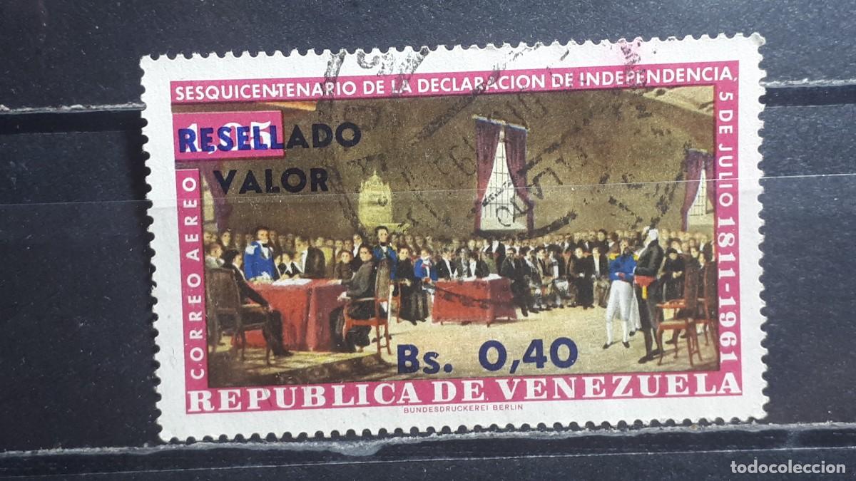Sellos: VENEZUELA. A&Ntilde;O 1965. &deg;. Yvert A&eacute;reo..851