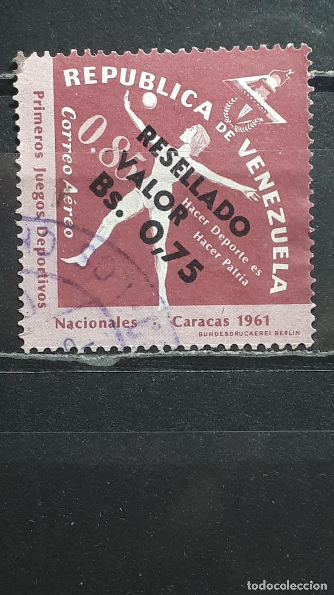 Sellos: VENEZUELA. A&Ntilde;O 1964. &deg;. Yvert A&eacute;reo 857