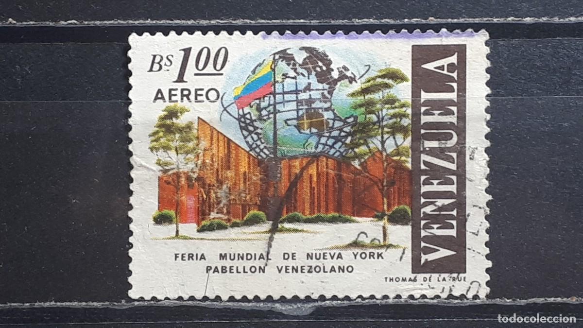 Sellos: VENEZUELA. A&Ntilde;O 1965. &deg;. Yvert A&eacute;reo 859