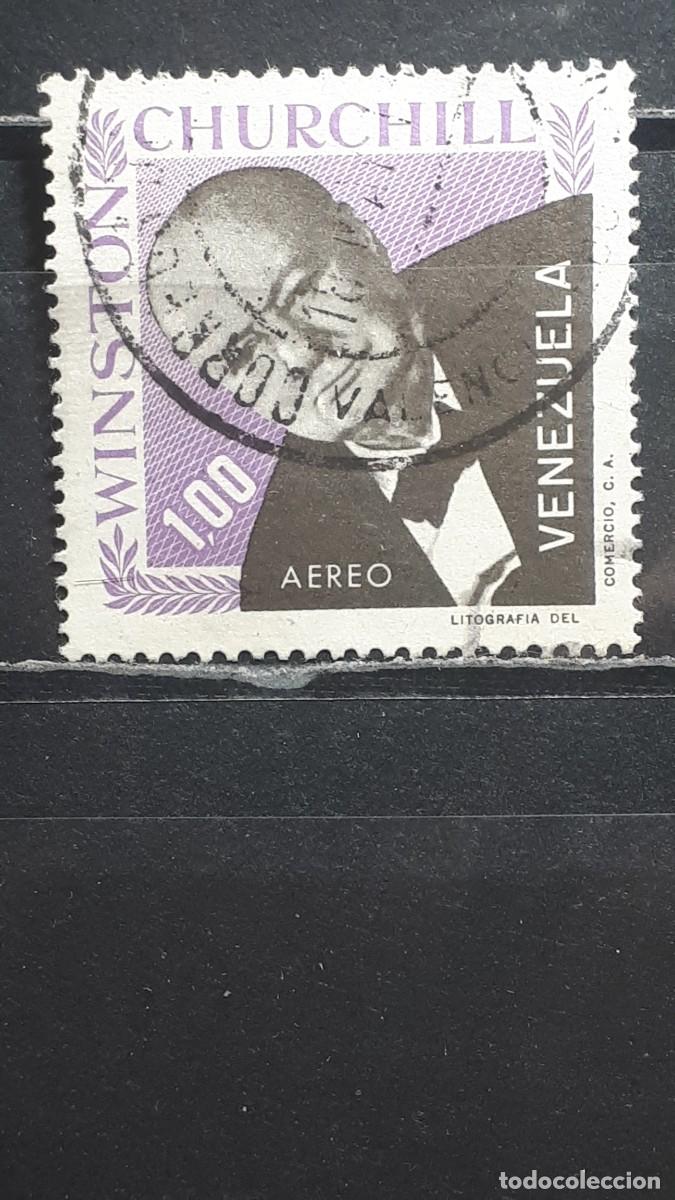 Sellos: VENEZUELA. A&Ntilde;O 1965. &deg;. Yvert A&eacute;reo 868